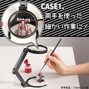 Amazon | サンスター文具 拡大鏡 虫眼鏡 スタンド付ルーペ PRO